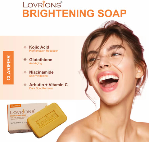 kojic acid vitamin c glutathione soap Kojic Acid X Vitamin C Brightening Soap – Moona Jolie Skin Care