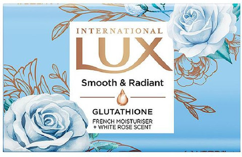 lux glutathione LUX International Smooth & Radiant Bathing Soap with Glutathione &French  Moisturizer