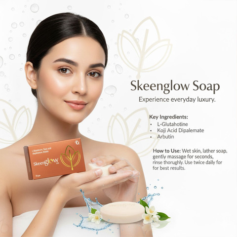 l-glutathione soap results SkeenGlow L-Glutathione & Kojic Acid Soap to Reduce Age Spots, Scars & Skin  Discoloration