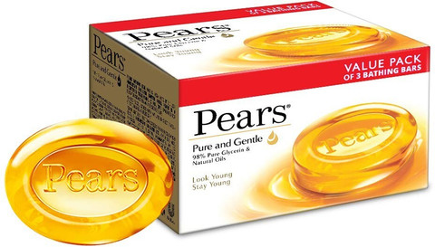 Pears Soap Pure Gentle Bathing Bar Value Pack x 125 g Price