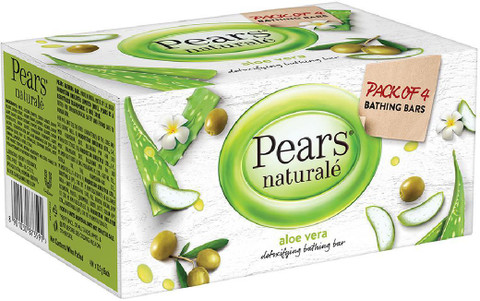 Pears Natural Aloe Vera Detoxifying Soap Bar