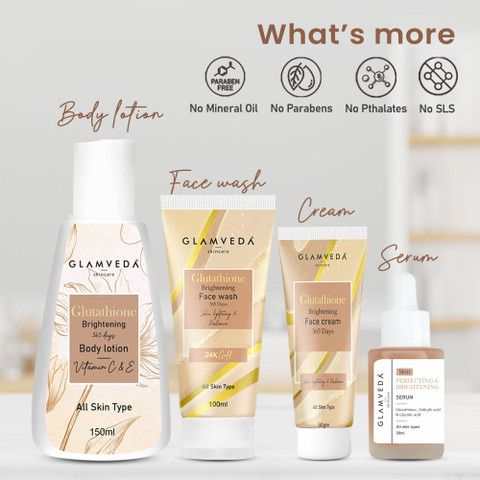 GLAMVEDA Glutathione & Kojic Soap | Lightens Dark Spots & Acne Scars Price in India - Buy GLAMVEDA Glutathione & Kojic Soap