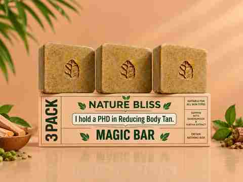 NatureBliss Magic Soap Goat Milk Pack of 3 · 100 g (300 g total) - Image 2