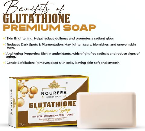 where to buy glutathione soap NOUREEA for Skin Lightening & Brightening anti acne brightening soap Color:05 Pure Pink What's the deal with