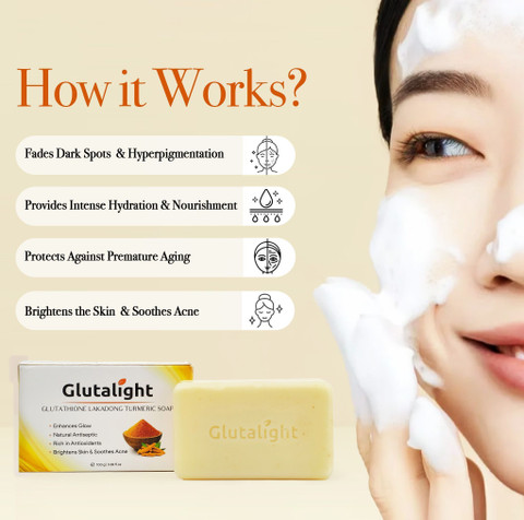 glutathione turmeric RD Turmeric & Glutathione Shower Scrub main image 0