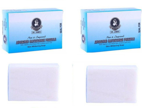 DR. JAMES Glutathione Soap For Skin Fairness Within Seven Days Pack Of 2 -  Price in India, Buy DR. JAMES Glutathione Soap For Skin Fairness Within  Seven Days Pack Of 2 Online