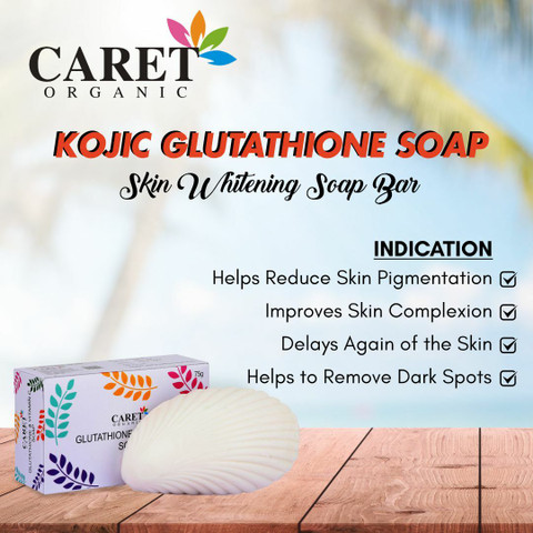 how many glutathione capsules should i take Caret Organic Glutathione & Vitamin C Skin Brightening, Whitening  Antioxidant Soap - Dermatologically Tested - Paraben & Cruelty Free - For  All Skin Types