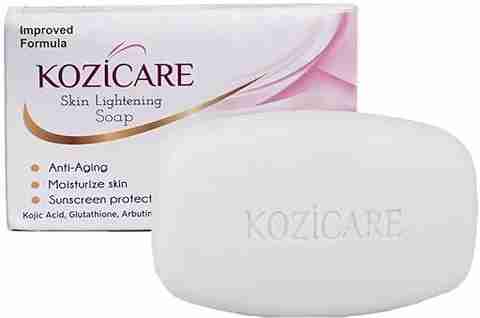 kozicare glutathione soap Kojic Acid & Soap | Haldi Turmeric Face Ubtan Soap | Ghar Ka Soap | Body Tan Removal Soap & Detan Soap | Soaps for Bath Key Benefits Kozicare Skin Lightening Soap with