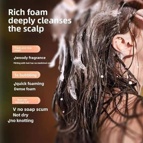 ECLIGHT Herbal Hair Care Shampoo Soap Pack of 5 · 100 g (500 g total) - Image 4