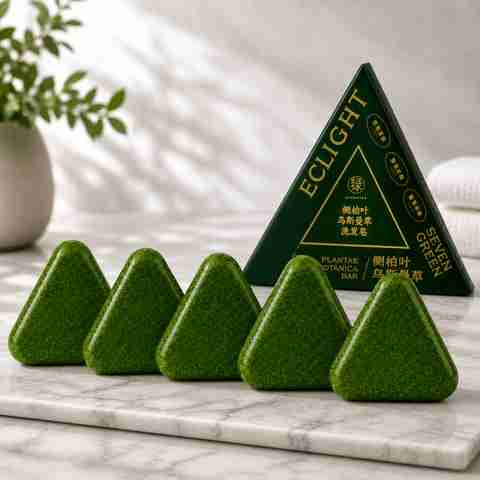 ECLIGHT Herbal Hair Care Shampoo Soap Pack of 5 · 100 g (500 g total) - Image 3