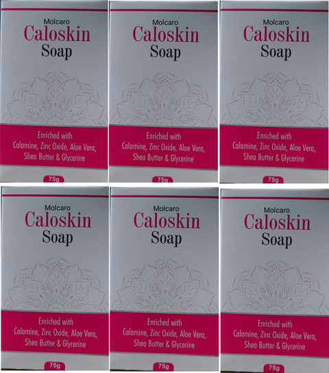 MOLCARO CLOSKIN SHEA BUTTER SOAP PACK OF 6