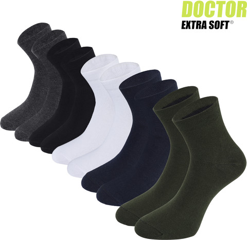 DOCTOR EXTRA SOFT Premium Cushioned Cotton Ankle Socks Ideal For - Main Image