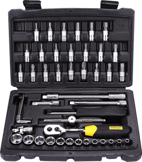 STANLEY 1/4 Inch Sq Dr Socket Set Price in India - Buy STANLEY 1/4