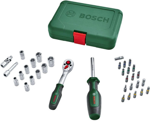 BOSCH DRIVE SOCKET SET 34 PIECES Socket Set Price in India Buy