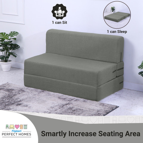 Flipkart Perfect Homes Exotica 72x36x8 inch|Low Floor, Washable