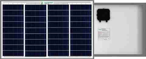 ZunSolar 50 Watt 12 Volt Mono PERC Solar Panel Price in India - Buy ...