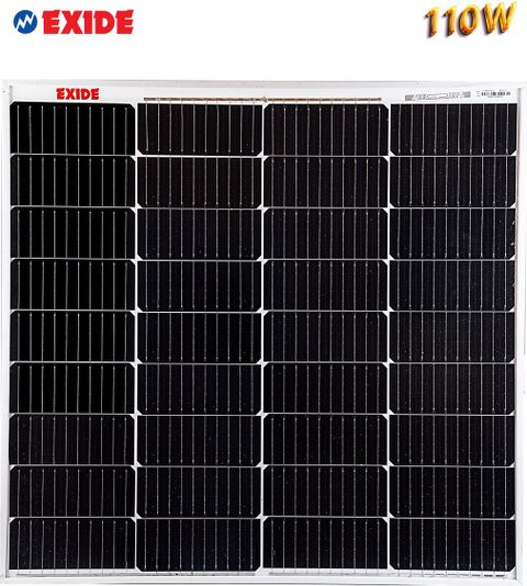 EXIDE 12V 110W Mono Solar Panel - Image 5