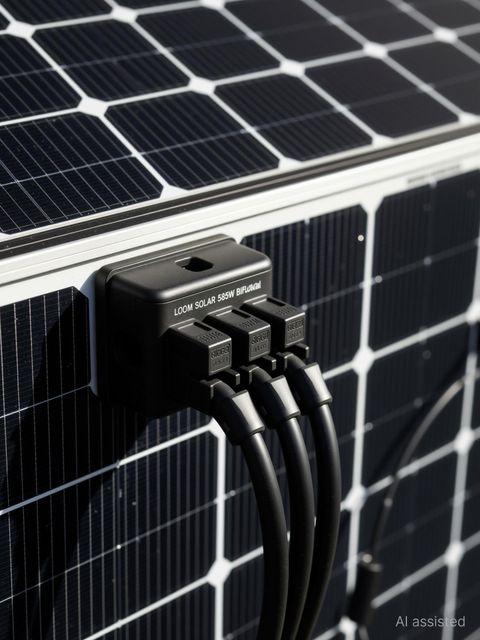 LOOM SOLAR 585W Bifacial Solar Panel Price in India - Buy LOOM
