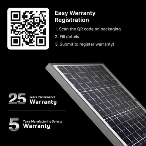 ZunSolar 50 Watt 12 Volt Mono PERC Solar Panel Price in India - Buy ...