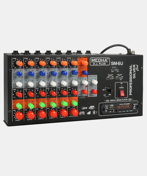 MEDHA D.J. PLUS Profressional SM-6U with built in USB Media