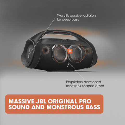 Buy JBL Boombox Deep Bass,24Hr Playtime, IPX7 Rating, 10000mAh