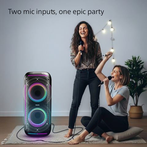 PHILIPS TAX4910/94 120 W Bluetooth Party Speaker (Deep Black, Stereo Channel) - Image 8