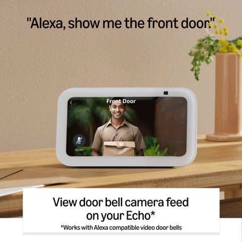 Buy Alexa Echo Show Smart display with Alexa, 2x bass camera