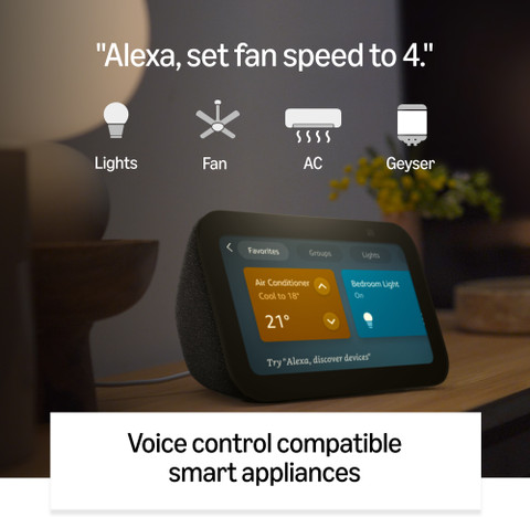 Buy Alexa Echo Show 5 | Smart display with Alexa, 2x bass & camera