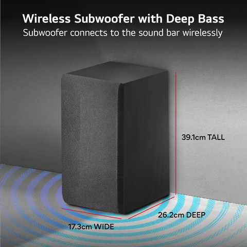 Buy LG SNC4R Wireless Subwoofer Rear Speaker, WOW Interface