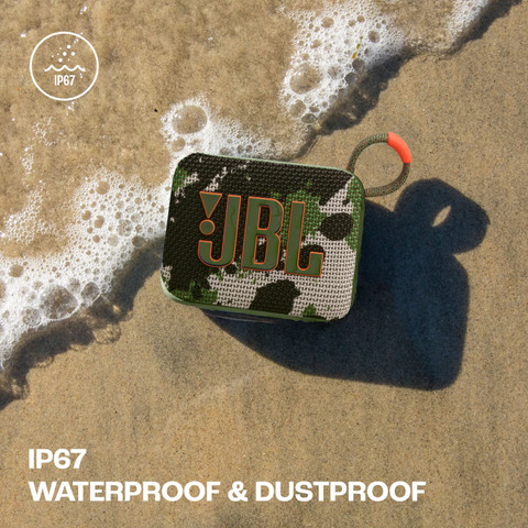 Camouflage Waterproof Jbl Charge Shadow Edition JBL Go 4, Wireless