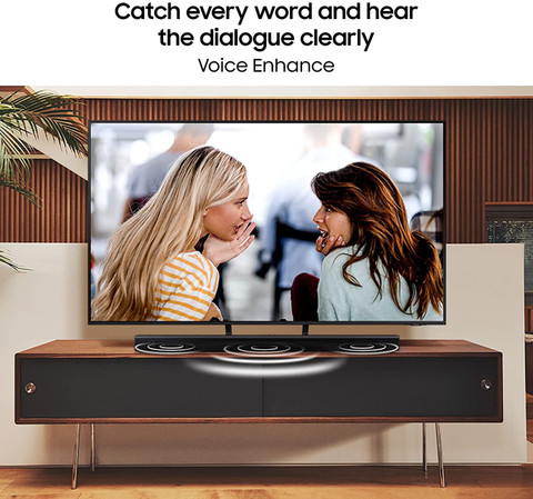 Samsung (HW-B45E/XL) speakers Wireless Subwoofer, Dolby Digital and DTS  Virtual X 300 W Bluetooth Soundbar