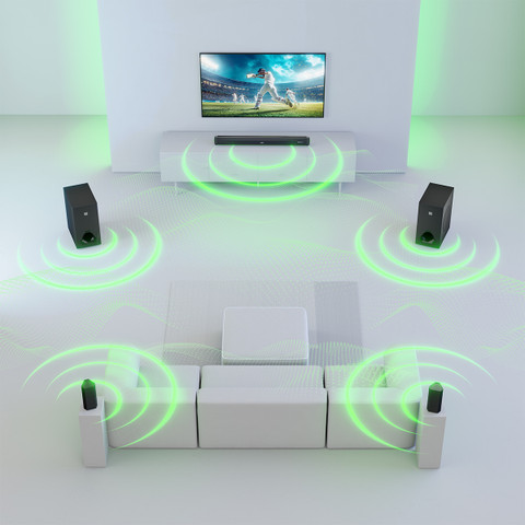 Buy GOVO GOSURROUND 999 Dolby Digital 660 W Bluetooth Soundbar