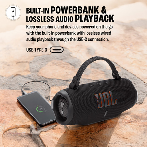Buy JBL Charge 6,Powerful Pro Sound with AI Sound Boost,28 Hrs