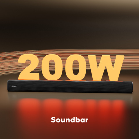 GOVO GOSURROUND 850 Wired Subwoofer 200 W Bluetooth Soundbar