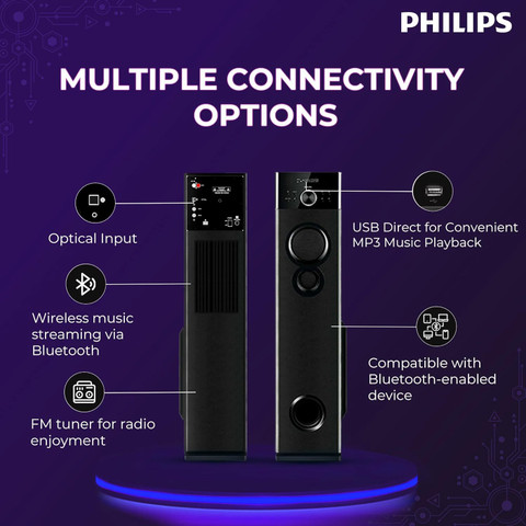Buy PHILIPS SPA9160/94 160 W Bluetooth Tower Speaker Online from