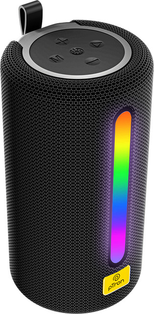 Portable Bluetooth Fusion Led Speakers PTron Funk Rhythm Fusion