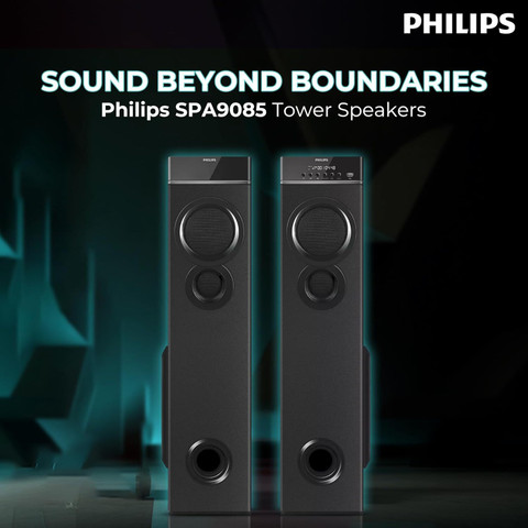 PHILIPS SPA9085/94 100 W Bluetooth Tower Speaker