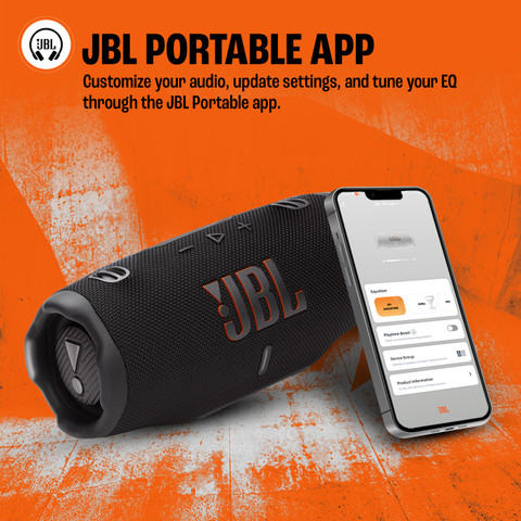 Buy JBL Charge 6,Powerful Pro Sound with AI Sound Boost,28 Hrs