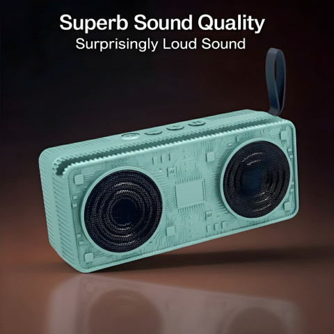 Buy ZXTMUZK PORTABLE WIRELESS SPEAKER - 8HOURS PLAYTIME HEAVY BASS