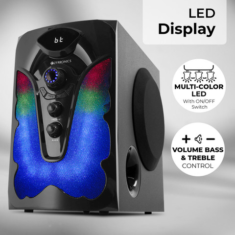 ZEBRONICS ZEB-INDIE 100 105 W Bluetooth Home Audio Speaker