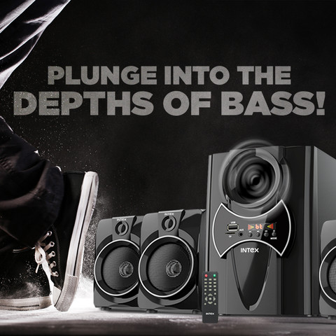 Buy Intex 2650 Pro FMUB Multimedia Speaker 70 W Bluetooth Home