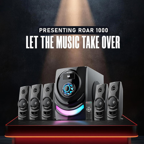 Buy Intex ROAR 1000 100 W Bluetooth Home Theatre Online from