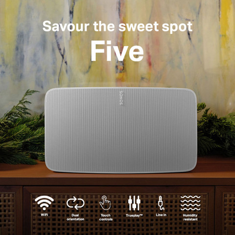 Smart Speaker Sonos Play Line In No Wifi SONOS Sonos Play:5 II The