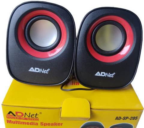 Buy ADNet AD-SP-132 USB Multimedia Mini Speakers Black W