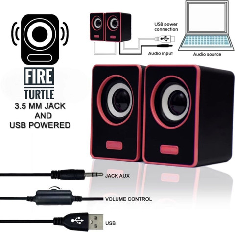 Buy fire turtle Bass Sub woofer for PC Laptop /Desktop Speaker W