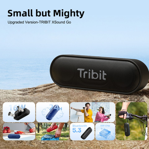 Buy Tribit XSound Go IPX7 Waterproof Wireless Bluetooth Speakers