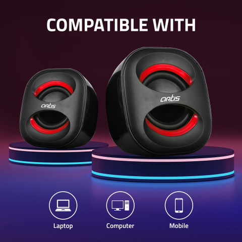 Buy artis Mini USB Multimedia Speakers Portable Laptop/Desktop