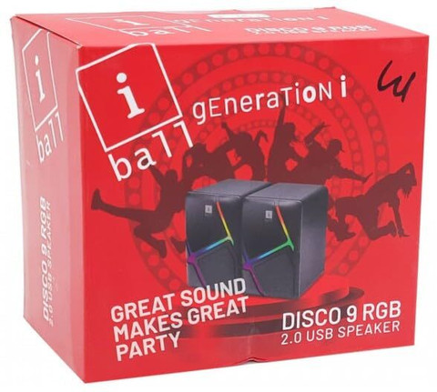 Buy iball Disco RGB USB Powered Multimedia W Laptop/Desktop