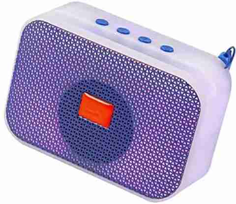 VACHASYA Pure Bass Portable Wireless Speaker 5W With RGB Lighting ,FM, SD  Card, USB 5W W Bluetooth Speaker