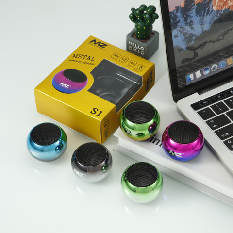 Buy MZ S1 (PORTABLE BLUETOOTH MINI SPEAKER) Dynamic Metal Sound